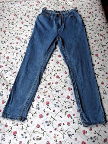 Blauwe Pimkie spijkerbroek / jeans mt M (bovenrand elastiek) beschikbaar voor biedingen