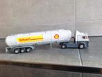 MERCEDES truck + 3 ass. oplegger SHELL, Ophalen of Verzenden, Zo goed als nieuw, Bus of Vrachtwagen, Overige merken