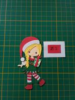Z2 Stansjes kerst elf met kado, Ophalen of Verzenden, Nieuw, Kerst, Overige typen