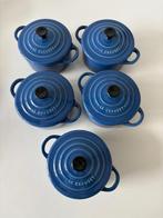 Le Creuset 5 stoofpotjes, Overige typen, Ophalen of Verzenden, Zo goed als nieuw, Effen