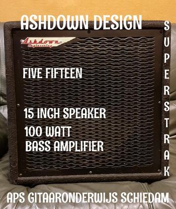 ASHDOWN DESIGN FIVE FIFTEEN BASS-AMPLIFIER - NOG 2 STUKS  beschikbaar voor biedingen