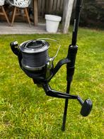 Shimano beastmaster 14000 xc karpermolen incl hengel, Ophalen, Zo goed als nieuw, Werphengel