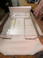 design salontafel glas, Huis en Inrichting, Ophalen, Minder dan 50 cm, Rechthoekig, 100 tot 150 cm