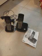 Huistelefoon grote cijfers ouderen telefoon 2 stuks fysic, Ophalen of Verzenden, Zo goed als nieuw, 1 handset