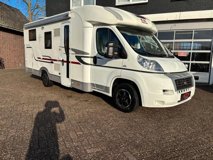 Fiat Ducato Adria Coral S 690SP 2010 | Queensbed | Trekhaak, Caravans en Kamperen, Campers, Bedrijf, tot en met 4, Half-integraal