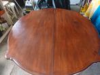 Antieke mahoniehouten coulissen eettafel, Antiek en Kunst, Ophalen