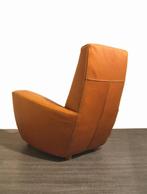 Gerard vd Berg buffelleer Longa design fauteuil voor label, Huis en Inrichting, Fauteuils, Gebruikt, -, -, Leer