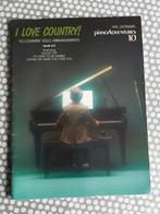 I love country    country muziek voor piano, Muziek en Instrumenten, Bladmuziek, Piano, Gebruikt, Ophalen of Verzenden, Country en Western