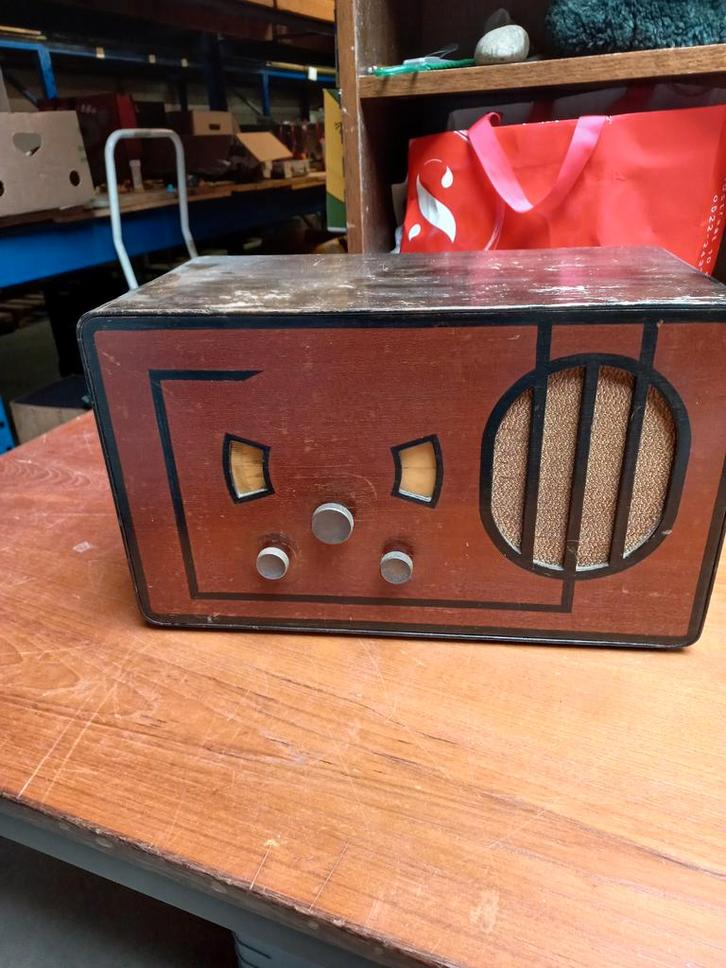 AGA Baltic AH 740 buizenradio - Klassieker!, Audio, Tv en Foto, Radio's, Gebruikt, Radio, Ophalen