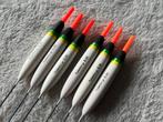 adv 232 / NIEUW serie 6 dobbers TUBERTINI voor breeklichtje, Watersport en Boten, Ophalen of Verzenden, Nieuw, Dobber of Lood