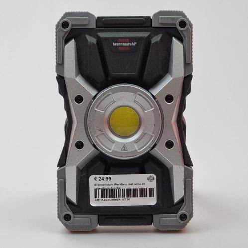 Brennenstuhl Werklamp met accu en powerbank-functie, Doe-het-zelf en Verbouw, Gereedschap | Overige machines, Zo goed als nieuw