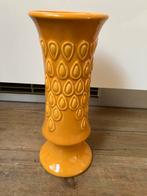 Vintage Jasba vaas - okergeel - N207 1125, Antiek en Kunst, Antiek | Vazen, Ophalen