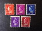 946 Nederland 1947 NVPH - Dienst d20 t/m d24 - gestempeld*, Ophalen of Verzenden, Na 1940, Gestempeld