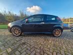 Fiat Punto 1.4 16V Turbo 3DR 2008 zwart met PANO dak, Auto's, Voorwielaandrijving, 15 km/l, 4 cilinders, Zwart