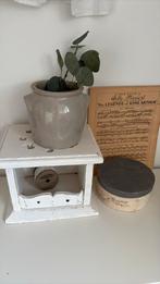 Brocante Franse Grespot grijs, Antiek en Kunst, Curiosa en Brocante, Ophalen of Verzenden