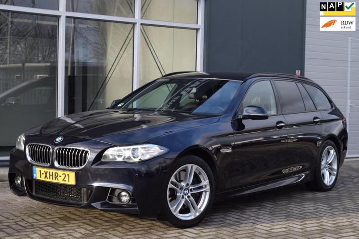 BMW 5-serie Touring 528i Executive | M-Sport | Virtual | Com, Auto's, BMW, Bedrijf, Te koop, 5-Serie, ABS, Achteruitrijcamera