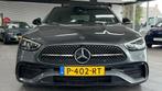 Mercedes-Benz C-klasse 220 d AMG Line panoramadak leer 360'c, Auto's, Mercedes-Benz, Te koop, Zilver of Grijs, Geïmporteerd, Gebruikt