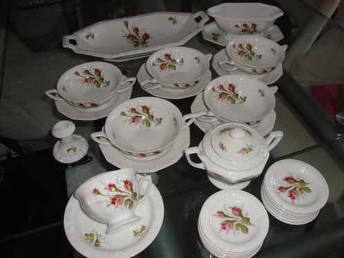 Rosenthal Maria serviesonderdelen weiss Moosrose, Antiek en Kunst, Antiek | Servies compleet, Ophalen of Verzenden