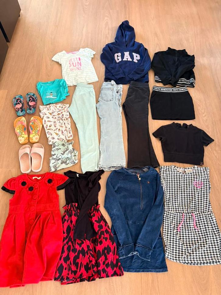 Leuk meiden pakket winter maat 122/128, Kinderen en Baby's, Kinderkleding | Kinder-kledingpakketten, Gebruikt, Maat 128, Ophalen of Verzenden
