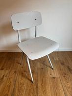 Friso Kramer / Hay Result chair powerder coated steel beige, Ophalen, Wit, Zo goed als nieuw, Metaal