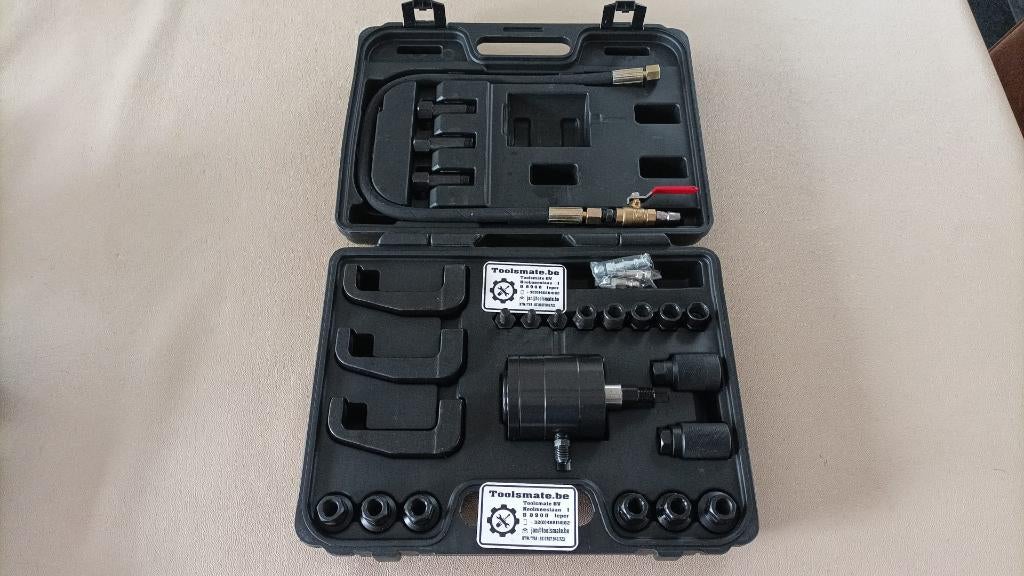 Pneumatische injector trekker 25 delig, Auto diversen, Autogereedschap, Nieuw, Verzenden