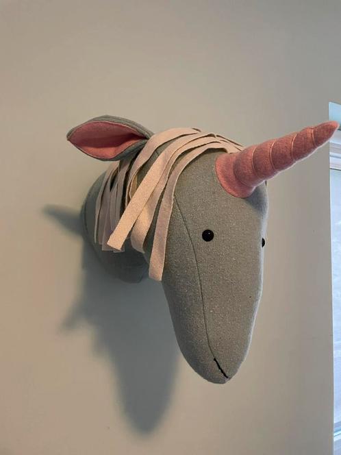 Kidsdepot Eenhoorn voor aan de muur, Kinderen en Baby's, Kinderkamer | Inrichting en Decoratie, Zo goed als nieuw, Wanddecoratie
