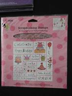Nieuwe Stempels - Scrapbooking, Verjaardag, Ophalen of Verzenden