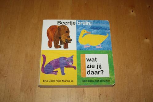 Beertje Bruin, wat zie jij daar? Eric Carle (karton ), Boeken, Kinderboeken | Baby's en Peuters, Gelezen, 2 tot 3 jaar, Ophalen of Verzenden