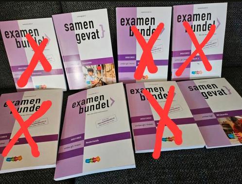 Examenbundels vmbo /GTGL/TL/Mavo totaal of per stuk, Boeken, Schoolboeken, Zo goed als nieuw, VMBO, Ophalen of Verzenden