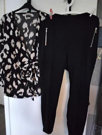 Perfecte set XXL Next en WE in zwart wit maat 46 beschikbaar voor biedingen