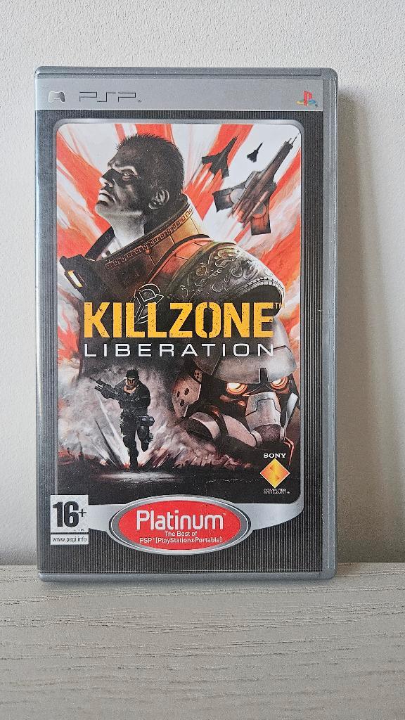 PSP Killzone Liberation–Platinum–Compleet–PAL–Actie Shooter, Spelcomputers en Games, Games | Sony PlayStation Portable, Zo goed als nieuw