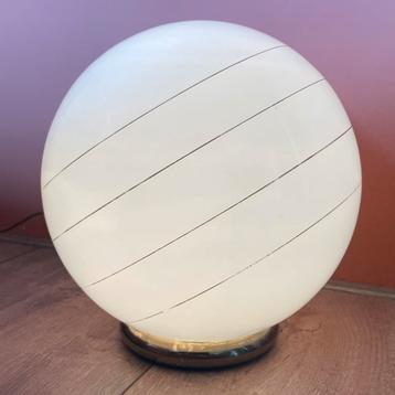 Vintage bollamp Hollywood Regency stijl beschikbaar voor biedingen