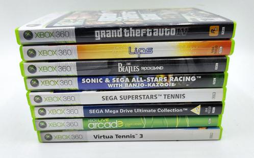 Stapeltje Xbox 360 spellen (GTA/Rock Band/Sonic etc), Spelcomputers en Games, Games | Xbox 360, Gebruikt, Avontuur en Actie, 2 spelers