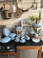 Greydawn/blue Cloud johnson Bros pastel blue servies antiek, Antiek en Kunst, Antiek | Servies compleet, Ophalen