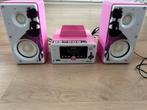 Lenco MC-020 stereo set met radio, Bluetooth,USB, AUX-ingang, Ophalen of Verzenden, Zo goed als nieuw, Radio