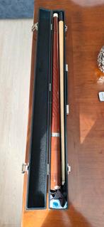 Biljartkeu in koffer, Sport en Fitness, Biljarten en Poolen, Ophalen, Zo goed als nieuw, Keu of Ballen