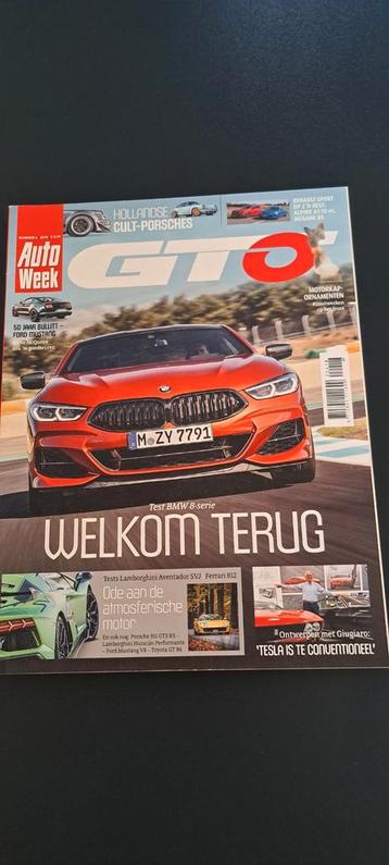 Blad Autoweek Nummer 4 jaargang 2018. Nieuw!
 beschikbaar voor biedingen