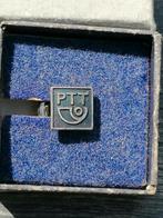 PTT zilveren pin, Ophalen of Verzenden, Zo goed als nieuw, Merk, Speldje of Pin