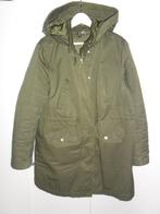 H&M Divided Groene Winterjas Met Capuchon En Rits Maat XL, Kleding | Dames, Jassen | Winter, H&M, Verzenden, Maat 46/48 (XL) of groter