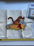 Borduur werkje winnie de pooh met tijgetje, Ophalen of Verzenden, Gebruikt, Patroon