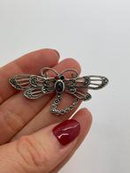 Z976 Prachtige zilveren broche libelle, 4 tot 7 cm, Ophalen of Verzenden, X, Zilver
