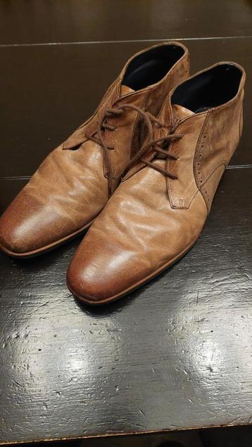Heren schoenen cognac kleur maat 44 merk choizz. beschikbaar voor biedingen