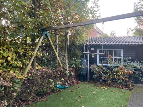 Schommelset (excl houten balk en staanders), Kinderen en Baby's, Speelgoed | Buiten | Speeltoestellen, Gebruikt, Schommel, Aanbouwonderdeel