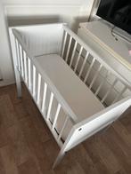 Europe Baby Wieg Wit Incl. Matras, Kinderen en Baby's, Babywiegjes en Ledikanten, Ophalen, Zo goed als nieuw, Wieg