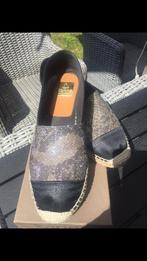 Espadrille merk Kanna maat 41 zwart combi., Ophalen of Verzenden, Zo goed als nieuw, Zwart