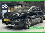 Peugeot 5008 1.5 BlueHDI 130pk Blue Lease GT-Line 7 PERSOONS, Gebruikt, 4 cilinders, 7 stoelen, Zwart