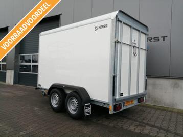 Henra GB gesloten bakwagen 315x158x190 met achterklep beschikbaar voor biedingen