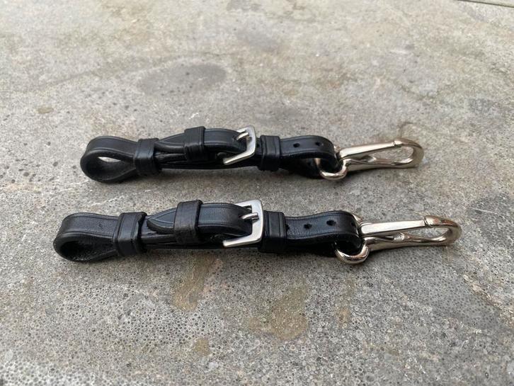 Nieuwe Bakstukken met Clipje / PresTeq / Zwart, Dieren en Toebehoren, Paarden en Pony's | Hoofdstellen en Tuigage, Nieuw, Overige soorten