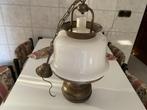 Mooie klassieke hanglamp met mooi brons, Huis en Inrichting, Ophalen of Verzenden, Zo goed als nieuw, Overige materialen, 50 tot 75 cm