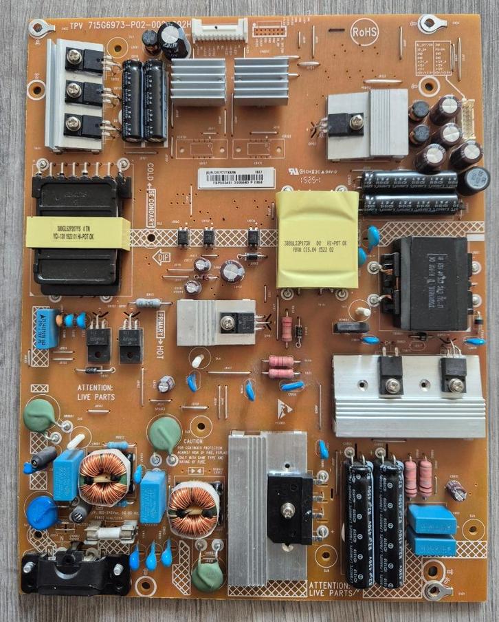 Philips 50PUS6400 Powerboard [TPV 715G973] - GETEST & WERKT!, Audio, Tv en Foto, Televisie-accessoires, Zo goed als nieuw, Ophalen